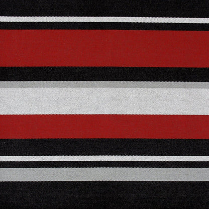 Campus Hammocks University of Georgia Colors Striped Pillow Cover
