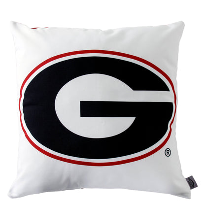 Campus Hammocks University of Georgia Logo Throw Pillow Cover
