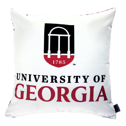 Campus Hammocks University of Georgia Arch Throw Pillow Cover