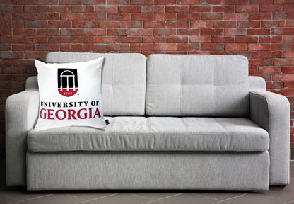 Campus Hammocks University of Georgia Arch Throw Pillow Cover