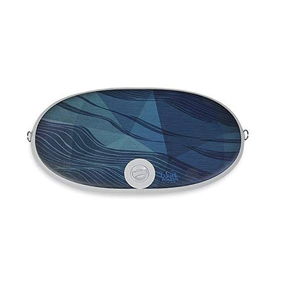 JumpSport Wurf Board Office Standing Desk Anti-Fatigue Mat, Maui Ocean Blue