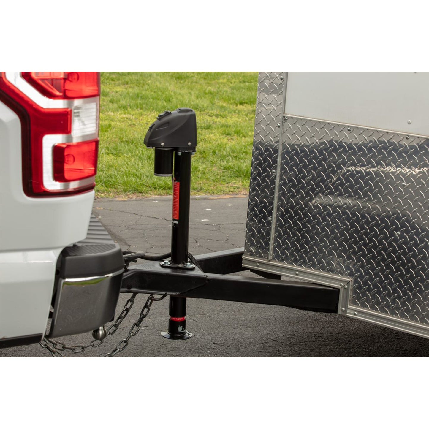 Uriah Products 12V DC Electric Trailer Jack w/ LED Light & 2500 Lb Lift Capacity - Angler's Pro Tackle & Outdoors