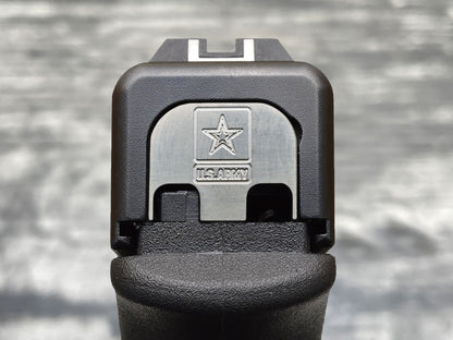 Milspin ARMY Slide Back Plates (Over 100 Emblems)