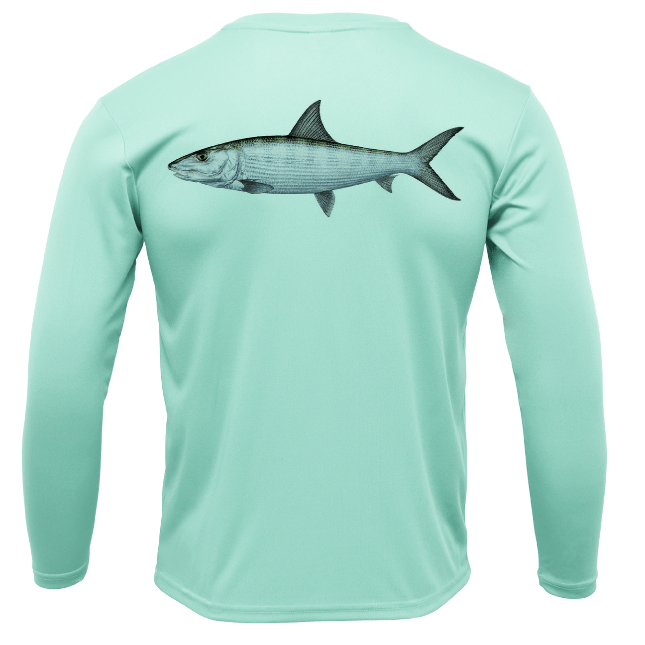 USA Bonefish Long Sleeve UPF 50+ Dry - Fit Shirt - Angler's Pro Tackle & Outdoors