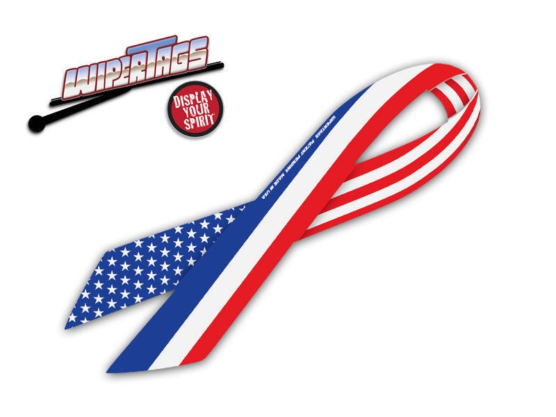USA Flag Ribbon WiperTag - Angler's Pro Tackle & Outdoors