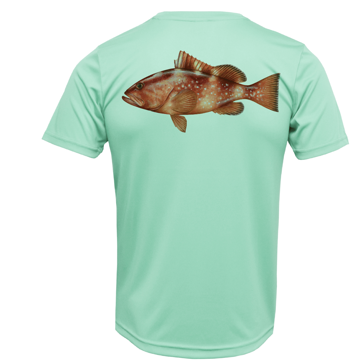 USA Grouper Short Sleeve UPF 50+ Dry - Fit Shirt - Angler's Pro Tackle & Outdoors