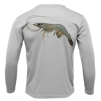 USA Jumbo Gulf Shrimp Long Sleeve UPF 50+ Dry - Fit Shirt - Angler's Pro Tackle & Outdoors