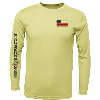 USA Snook Long Sleeve UPF 50+ Dry - Fit Shirt - Angler's Pro Tackle & Outdoors