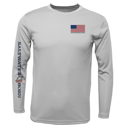 USA Snook Long Sleeve UPF 50+ Dry - Fit Shirt - Angler's Pro Tackle & Outdoors