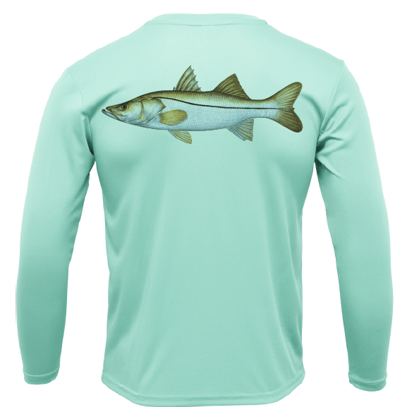 USA Snook Long Sleeve UPF 50+ Dry - Fit Shirt - Angler's Pro Tackle & Outdoors