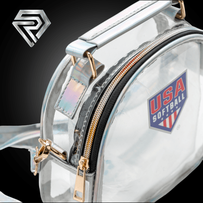 Resilient SFBL USA Softball Clear Stadium Bag Clear - Rosie's Nothing to Hide Cross-Body Bag