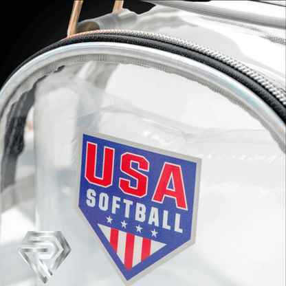 Resilient SFBL USA Softball Clear Stadium Bag Clear - Rosie's Nothing to Hide Cross-Body Bag