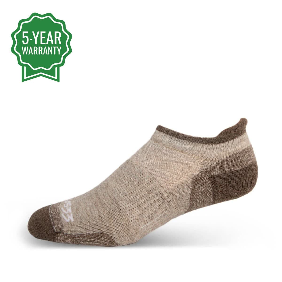 Minus33 Lightweight - No Show Tab Wool Socks Mountain Heritage