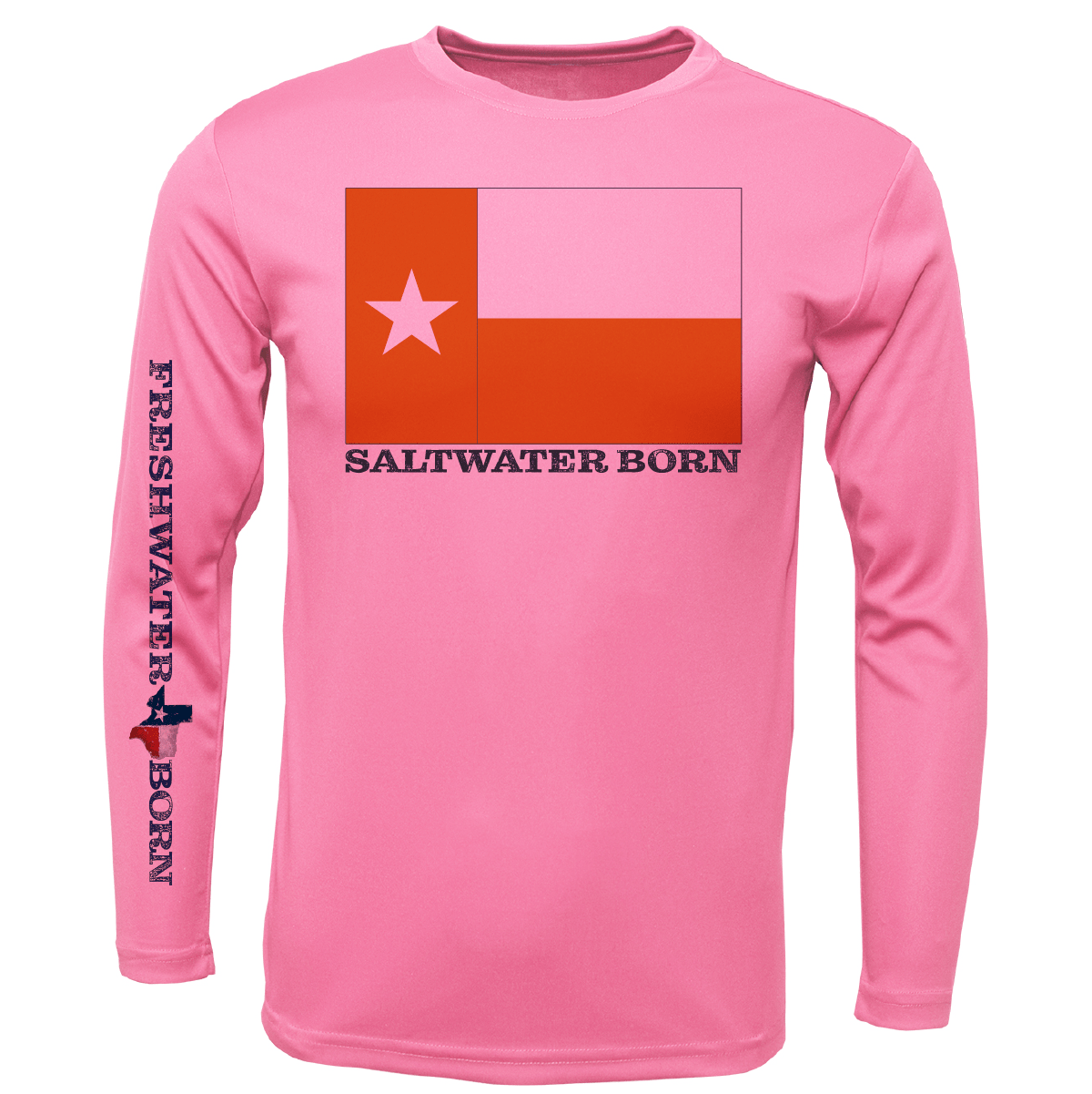 UT Edition Freshwater Born Girl's Long Sleeve UPF 50+ Dry - Fit Shirt - Angler's Pro Tackle & Outdoors