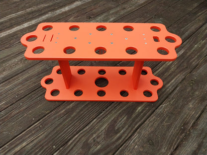 Fat Fish Designz V12 Seat Post Vertical Rod Rack (holds 12 rods)