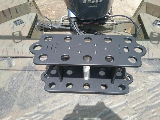 Fat Fish Designz V12 Seat Post Vertical Rod Rack (holds 12 rods)