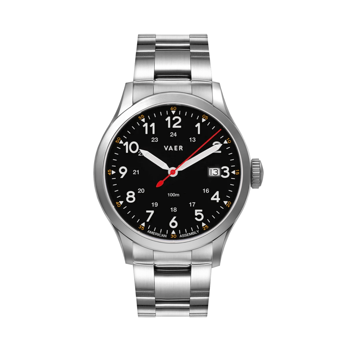 Vaer C5 Field Black Solar - 40mm USA - Angler's Pro Tackle & Outdoors