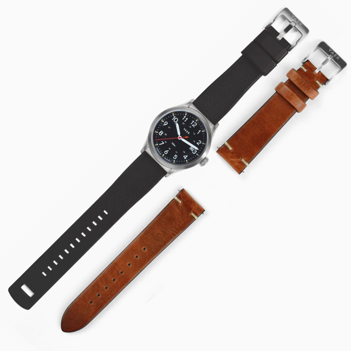 Vaer C5 Field Black Solar - 40mm USA - Angler's Pro Tackle & Outdoors