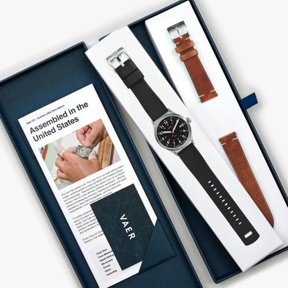 Vaer C5 Field Black Solar - 40mm USA - Angler's Pro Tackle & Outdoors