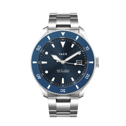 Vaer D4 Meridian Navy - Matte USA Solar 42mm - Angler's Pro Tackle & Outdoors