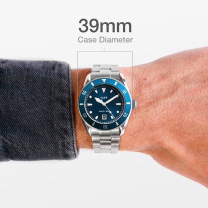 Vaer DS2 Meridian Navy - Quartz 39mm - Angler's Pro Tackle & Outdoors