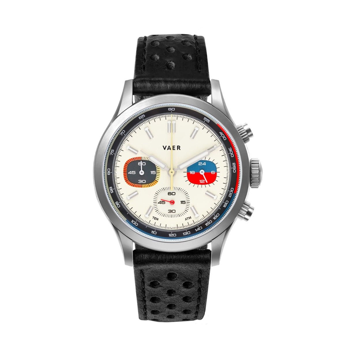 Vaer RS1 Rally Chronograph - Cream 40mm - Angler's Pro Tackle & Outdoors