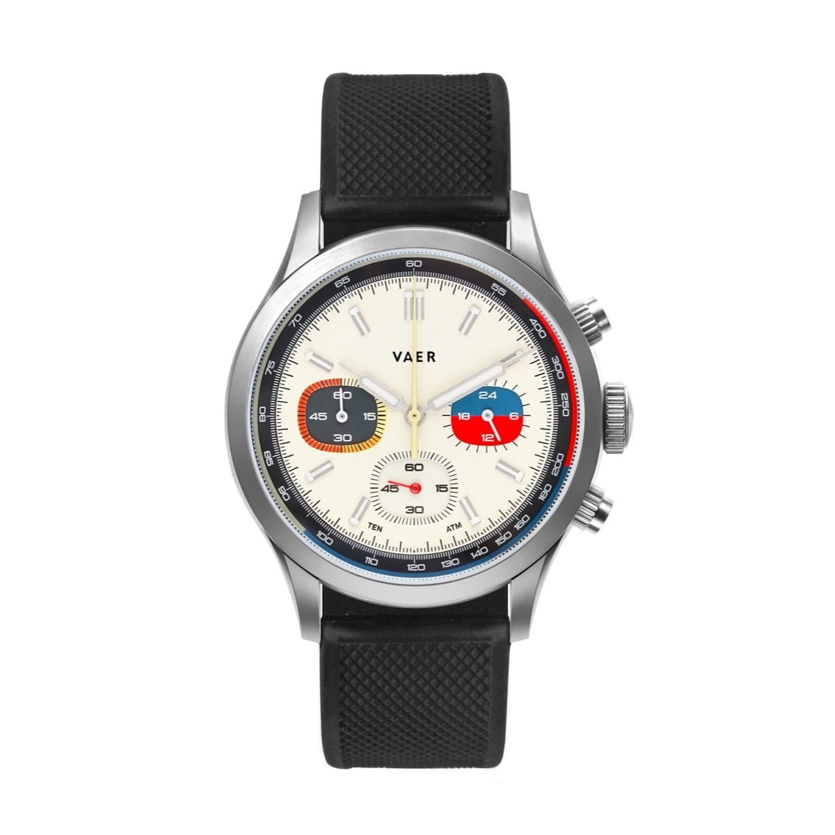 Vaer RS1 Rally Chronograph - Cream 40mm - Angler's Pro Tackle & Outdoors
