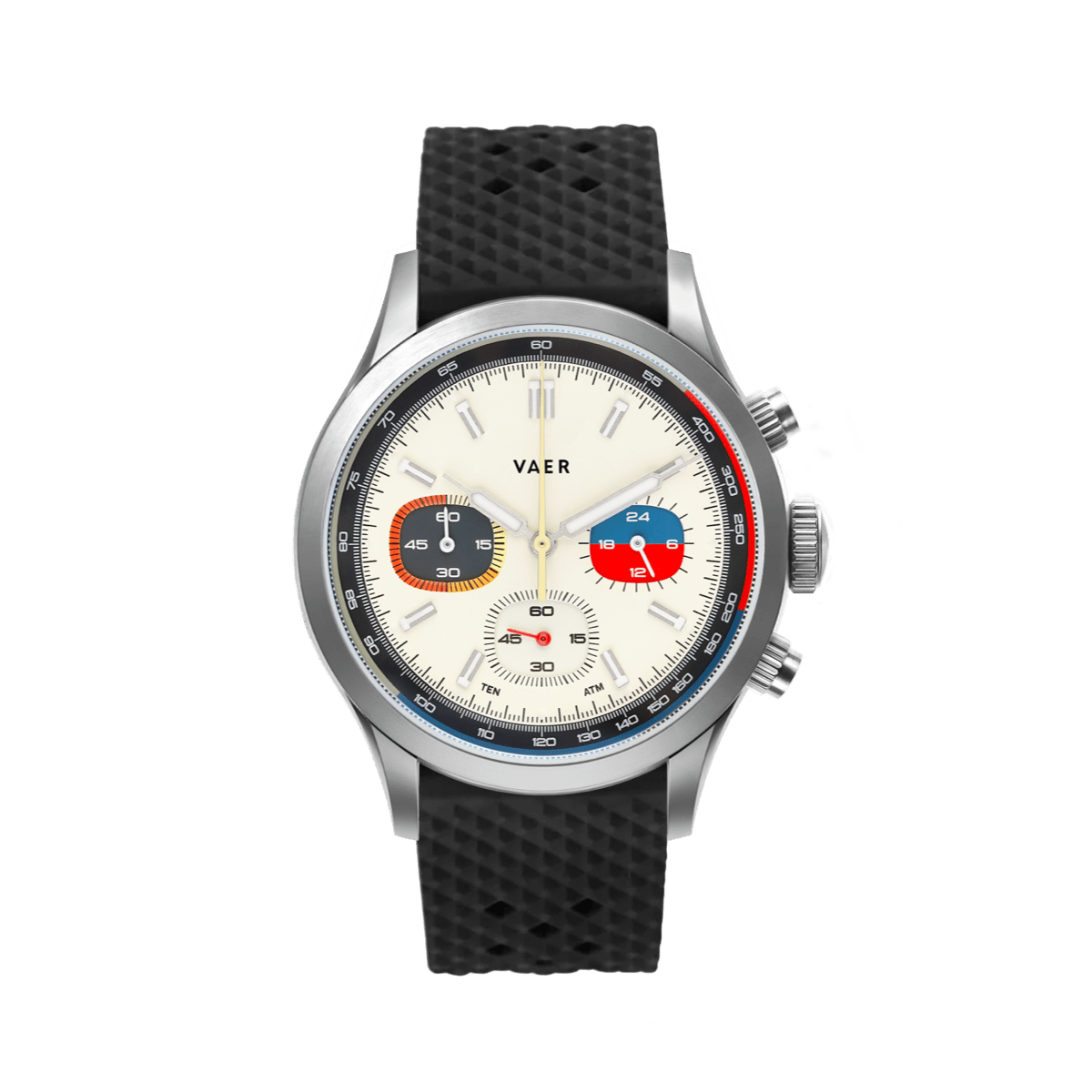 Vaer RS1 Rally Chronograph - Cream 40mm - Angler's Pro Tackle & Outdoors