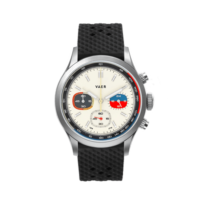 Vaer RS1 Rally Chronograph - Cream 40mm - Angler's Pro Tackle & Outdoors
