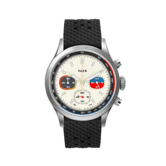 Vaer RS1 Rally Chronograph - Cream 40mm - Angler's Pro Tackle & Outdoors
