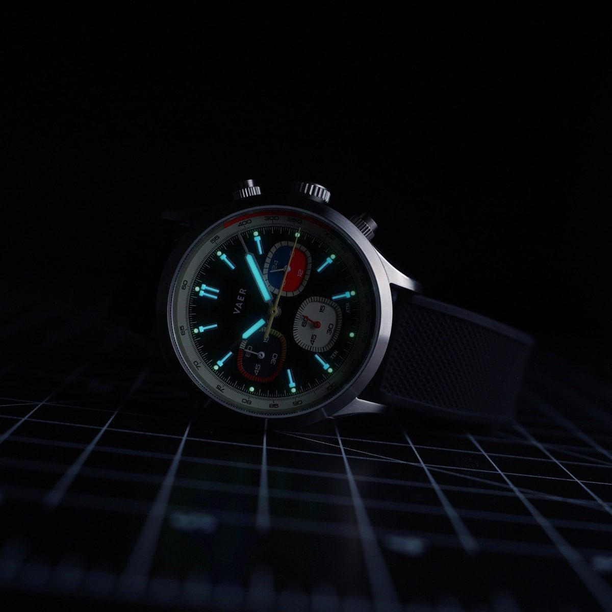 Vaer RS1 Rally Chronograph - Panda 40mm - Angler's Pro Tackle & Outdoors