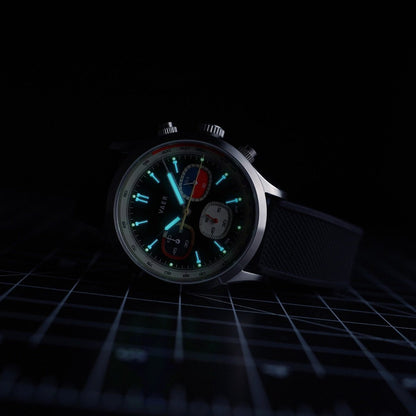 Vaer RS1 Rally Chronograph - Panda 40mm - Angler's Pro Tackle & Outdoors