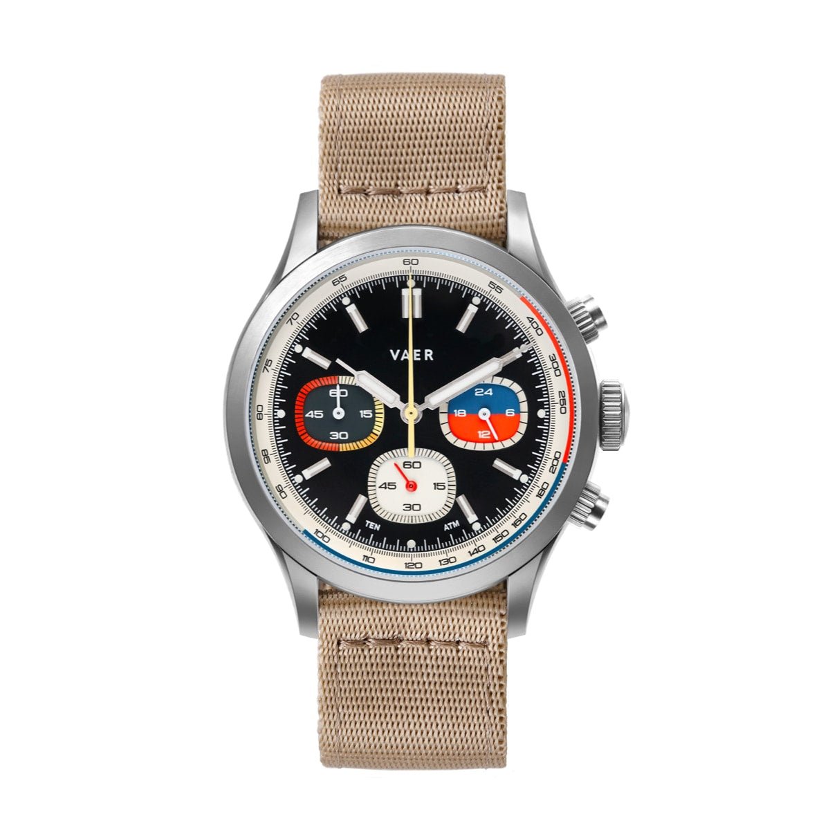Vaer RS1 Rally Chronograph - Panda 40mm - Angler's Pro Tackle & Outdoors