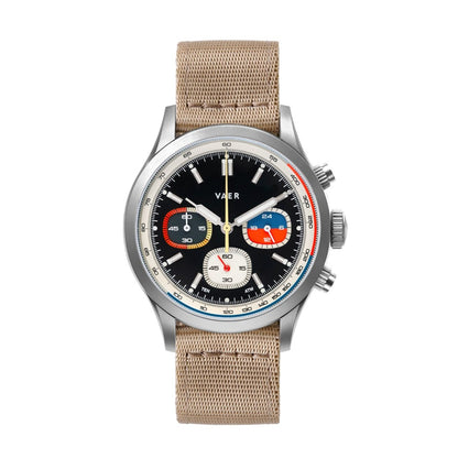 Vaer RS1 Rally Chronograph - Panda 40mm - Angler's Pro Tackle & Outdoors