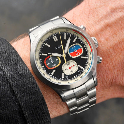 Vaer RS1 Rally Chronograph - Panda 40mm - Angler's Pro Tackle & Outdoors