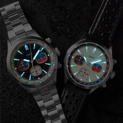 Vaer RS1 Rally Chronograph - Panda 40mm - Angler's Pro Tackle & Outdoors