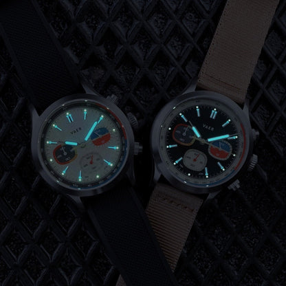 Vaer RS1 Rally Chronograph - Panda 40mm - Angler's Pro Tackle & Outdoors