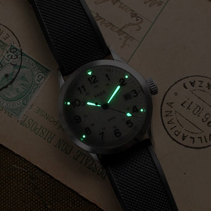 Vaer S5 Calendar Field White - 40mm Quartz - Angler's Pro Tackle & Outdoors