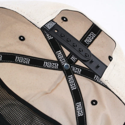 Vaer Snapback Hat - Only Time Will Tell - Cream - Angler's Pro Tackle & Outdoors