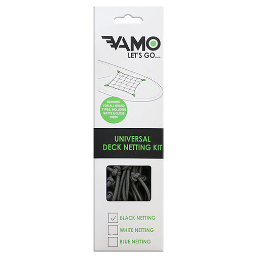 Vamo Life Universal Deck Netting Kit - BLACK