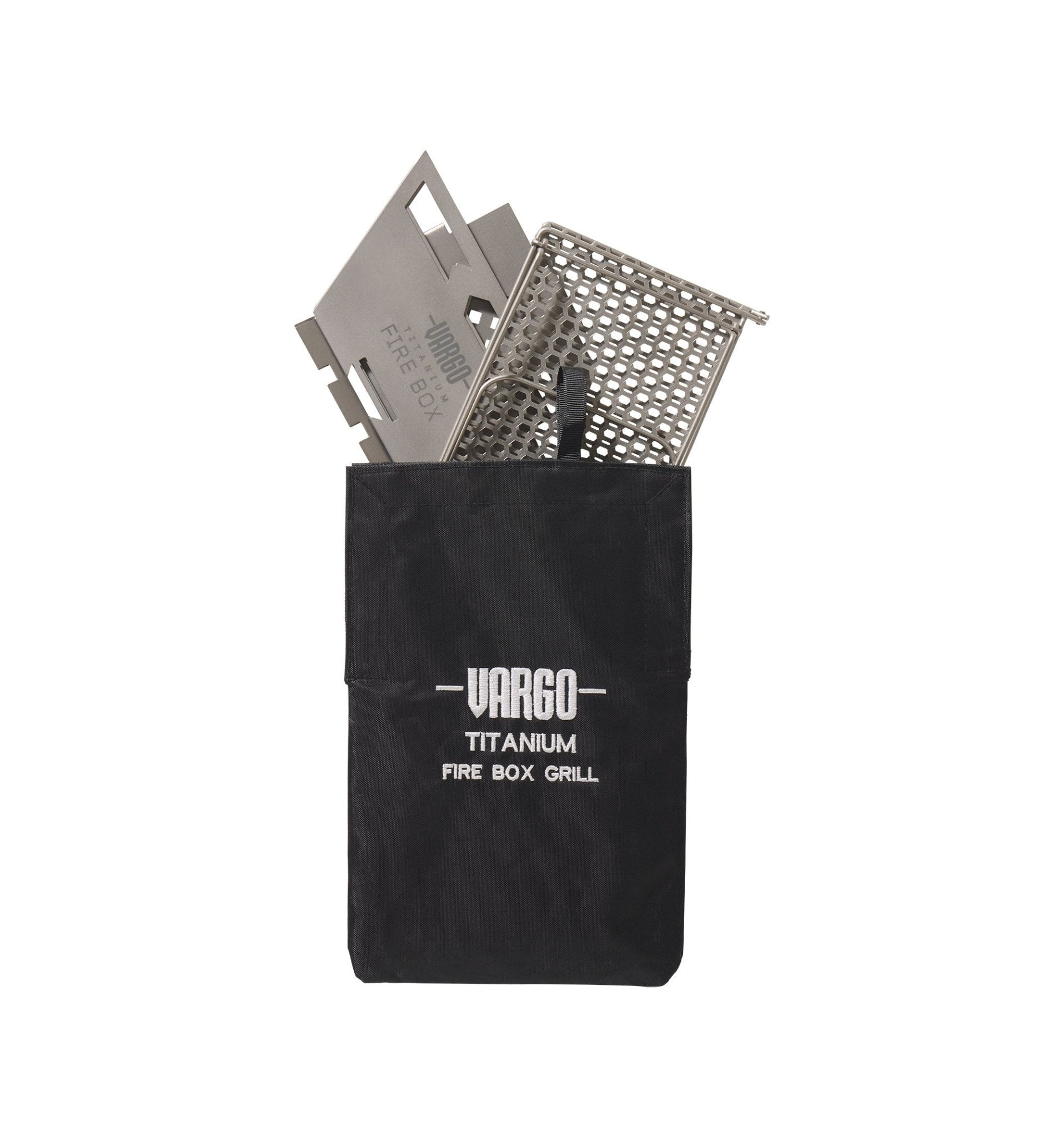 VARGO - TITANIUM FIRE BOX GRILL 2.0 - Angler's Pro Tackle & Outdoors