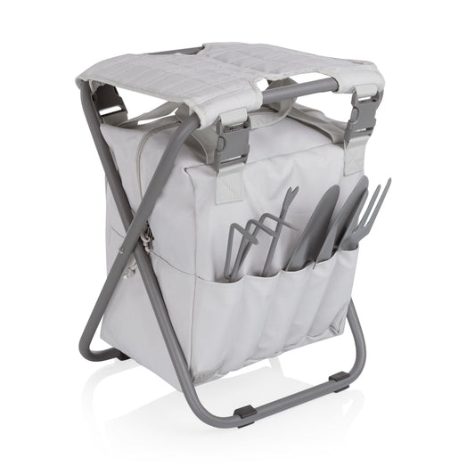 Picnic Time Gardener 2.0 Folding Seat with Tools