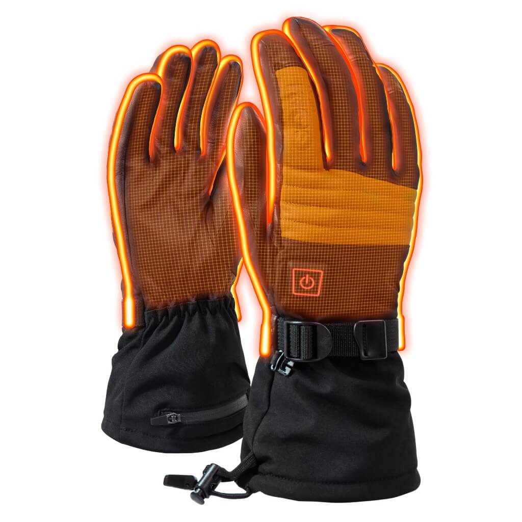 Gobi Heat Vertex II Heated Ski Gloves (3500mAh USB-C batt)