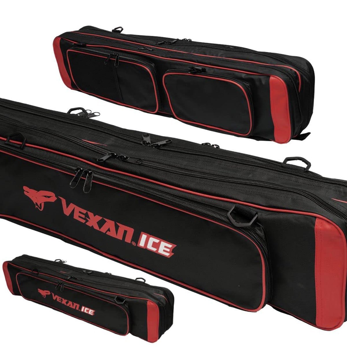 VEXAN® 36.5" Ice Fishing Combo Rod Tackle Bag - Angler's Pro Tackle & Outdoors