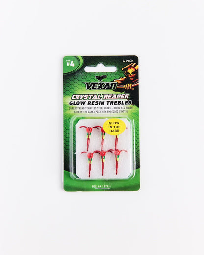 VEXAN® Crystal Reaper Treble Hooks (6pk) - Angler's Pro Tackle & Outdoors