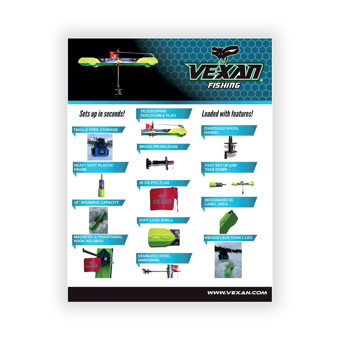 VEXAN® Ice Fishing Tip - Up - Angler's Pro Tackle & Outdoors