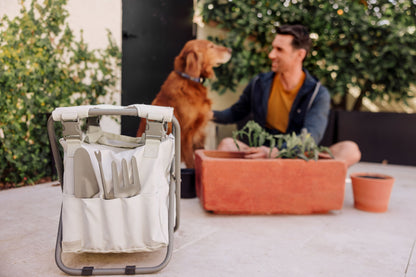 Picnic Time Gardener 2.0 Folding Seat with Tools
