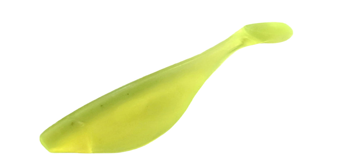 Just Lures Fishing Shad 4" - Silk Chartreuse