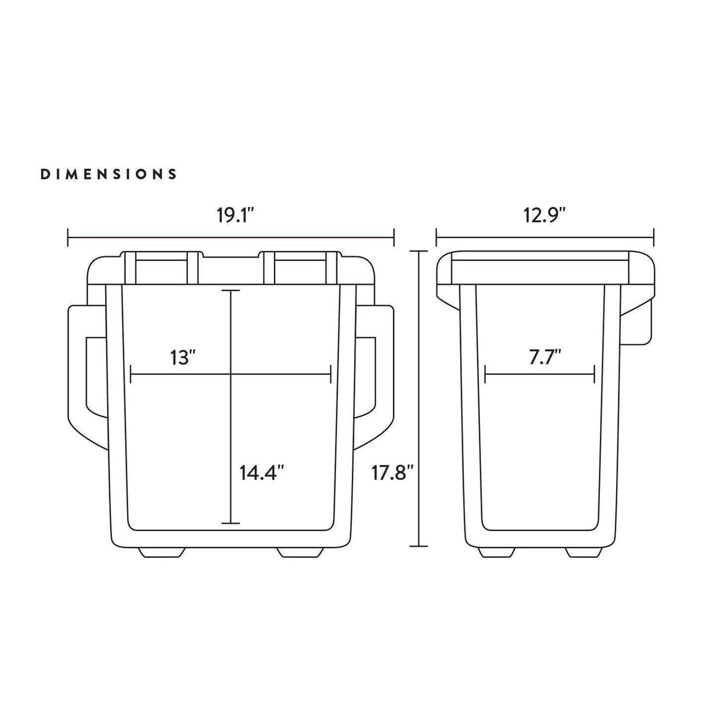 Vibe 20 Quart Cooler - Angler's Pro Tackle & Outdoors