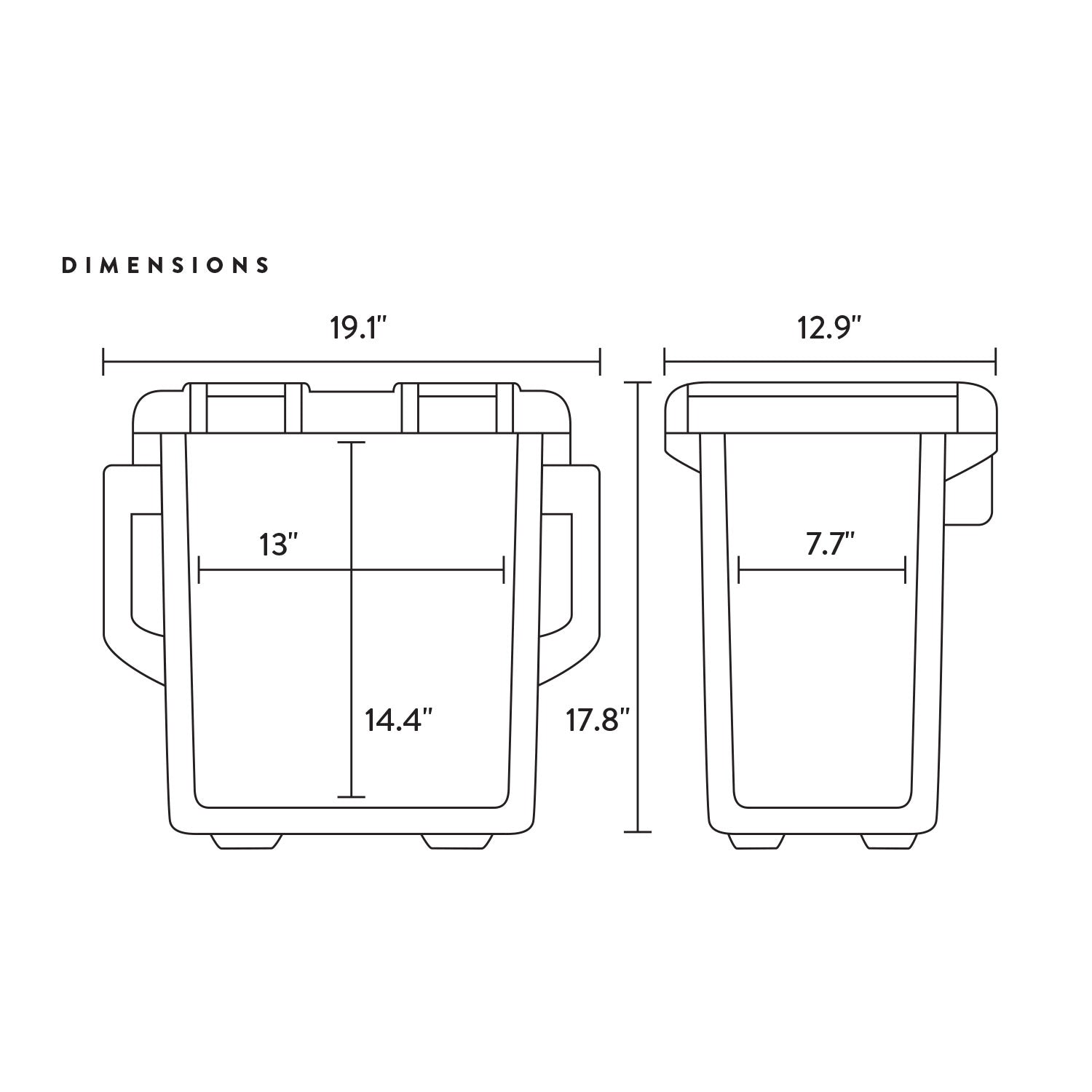 Vibe 20 Quart Cooler - Angler's Pro Tackle & Outdoors